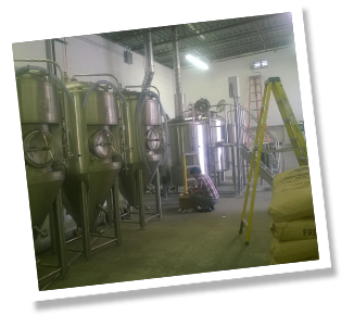 beer tanks brewery
